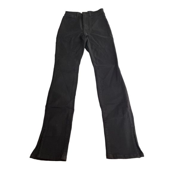 Everlane The Way High Skinny Split Hem Jeans Black Size 25 - Picture 11 of 11